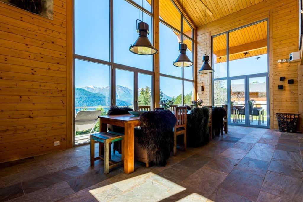 Вілла Luxus Chalet In Den Walliser Bergen - Zigi Zagi Заксельн Екстер'єр фото