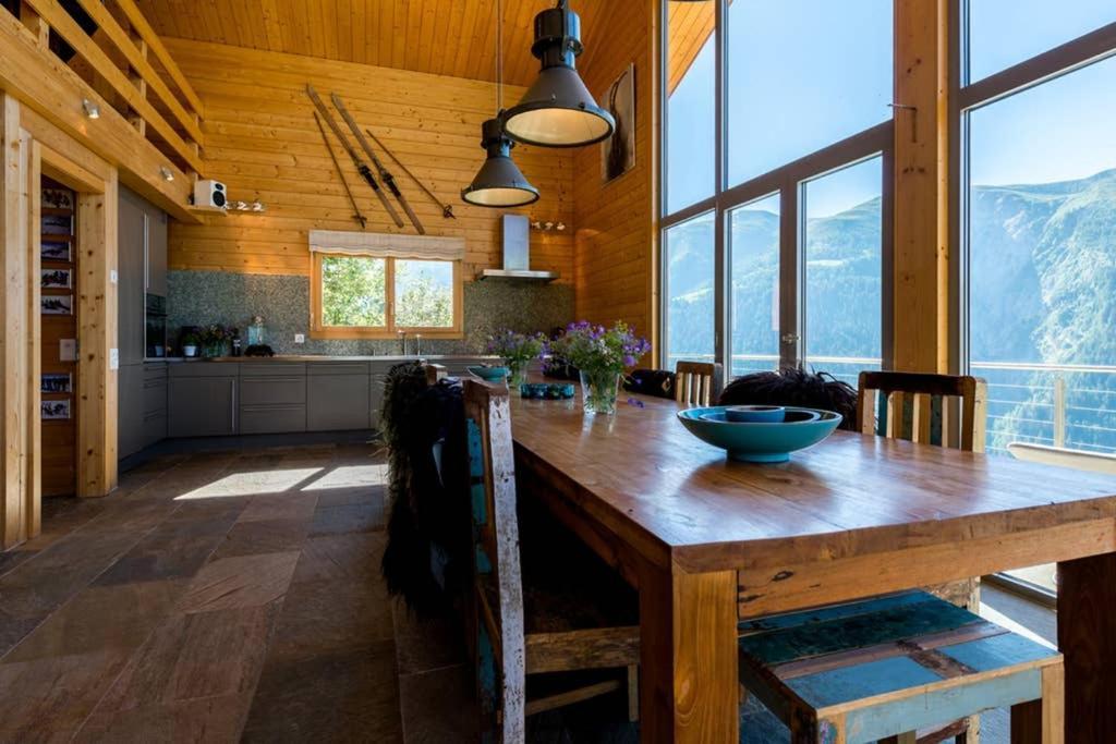 Вілла Luxus Chalet In Den Walliser Bergen - Zigi Zagi Заксельн Екстер'єр фото