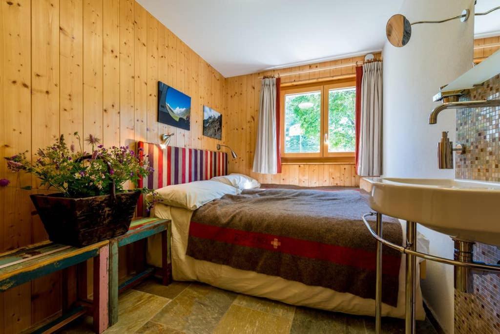 Вілла Luxus Chalet In Den Walliser Bergen - Zigi Zagi Заксельн Екстер'єр фото